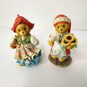 Cherished Teddies Kerstin #197289 & Nadia From Russia, With Love #202320, Set 2